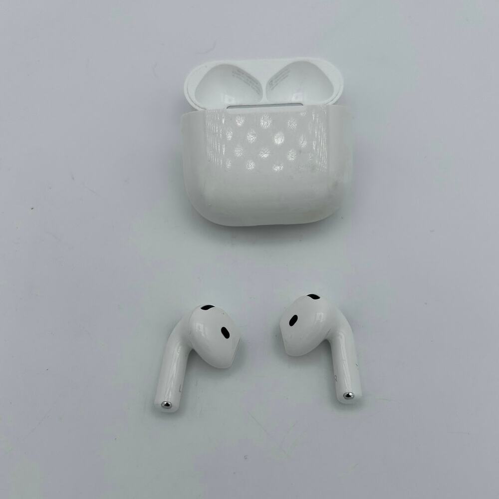 Apple AirPods 2nd Gen w/ Charging Case + Cable A2032 A2031 Tested Working